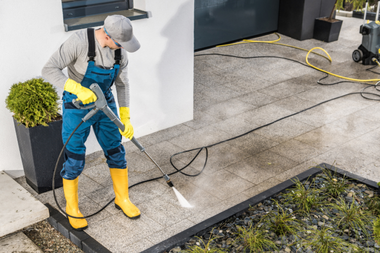 Commercial Concrete Cleaning